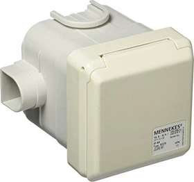 Mennekes CEE Wandsteckdose Cepex 16A 5p 400V 6h IP44
