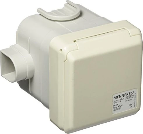 Mennekes CEE Wandsteckdose Cepex 16A 5p 400V 6h IP44
