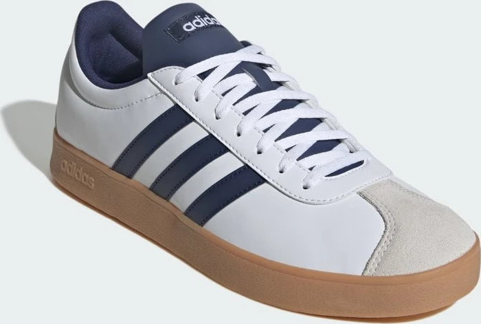 adidas VL Court Base cloud white/dark blue/orbit grey (Herren)