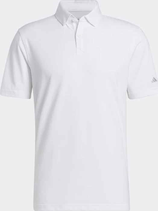 adidas Go-To Poloshirt kurzarm white melange (Herren)