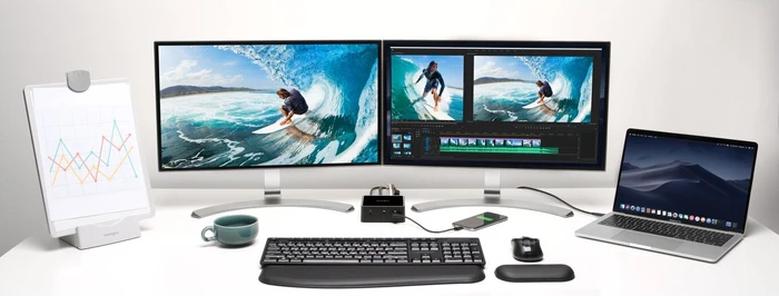 Kensington SD2400T Dual 4K Nano Docking Station, Thunderbolt 3 [Buchse]