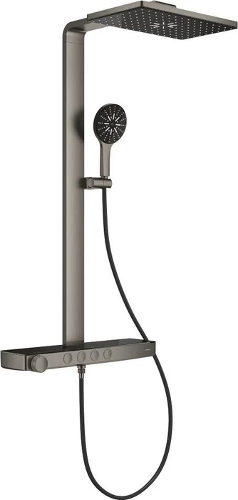 Grohe Spa Rainshower Aqua Pure eckig 15l hard graphite gebürstet