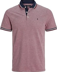 Jack & Jones Paulos Poloshirt kurzarm rio red (Herren)