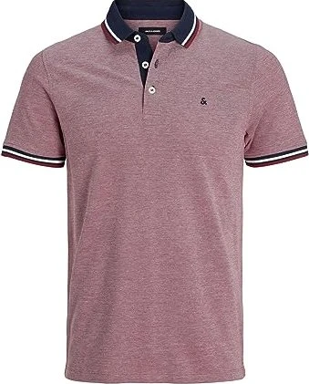 Jack & Jones Paulos Poloshirt kurzarm rio red (Herren)