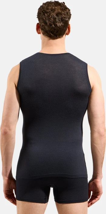 Odlo Performance Wool 140 Seamless Funktionsshirt ärmellos schwarz (Herren)