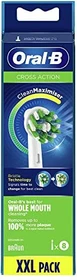 Oral-B CrossAction CleanMaximiser weiß Ersatzbürste, 8 Stück
