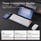 NuPhy Air65 V3 Mac/PC, Nova White, weiß/silber, hot-swap, Low-Profile Blush nano, USB/Bluetooth, DE Vorschaubild