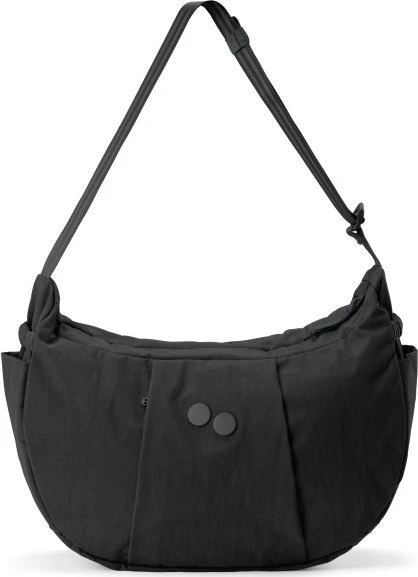 pinqponq Krumm Large Umhängetasche crinkle black