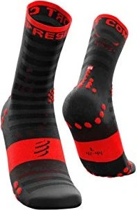 Compressport Pro Racing V3.0 Fahrradsocken schwarz/rot (Herren)