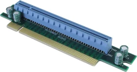 Inter-Tech Riser Karte, 1HE, gewinkelt, PCIe