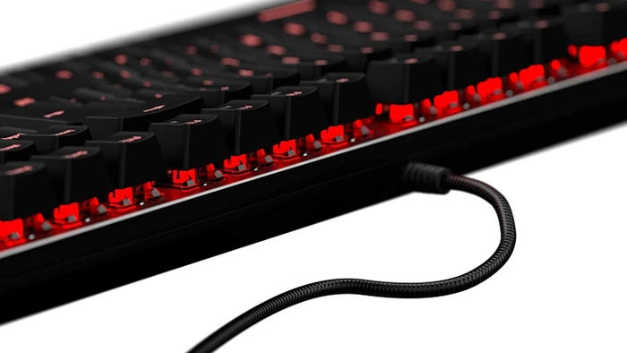 AOC Gaming GK500, LEDs RGB, schwarz, Outemu Red, USB, FR