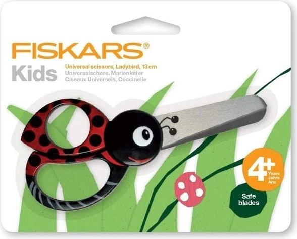 Fiskars Kinderschere, gerundet, beidhändig, 130mm