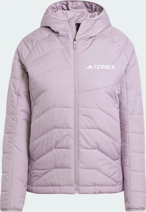 adidas Terrex Multi Synthetic Hooded Isolation Jacke preloved fig (Damen)