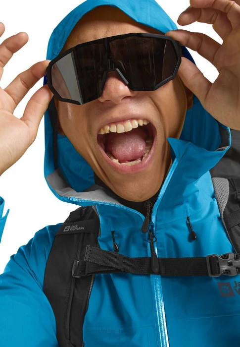 Jack Wolfskin Highest Peak 3L Funktionsjacke aurora blue (Herren)