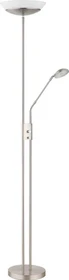 Globo Ganina Deckenfluter nickel matt