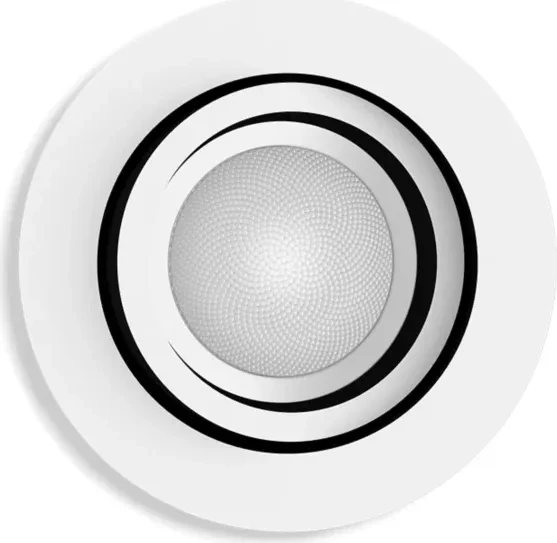 Philips Hue White Ambiance Milliskin Einbauleuchte rund weiß