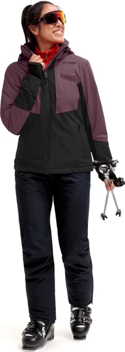 Maier Sports Campigna Skijacke black/rich soil (Damen)