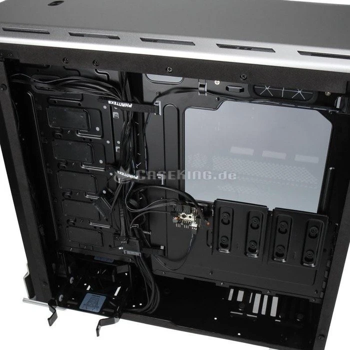 Phanteks Enthoo Evolv ATX Tempered Glass silber, Glasfenster