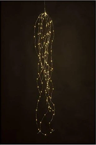 Idena Cascade Lichterkette LED 125x warmweiß