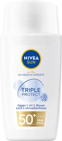 Nivea Face Specialist Triple Protect Ultra-Light Fluid LSF50+, 40ml