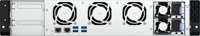 QNAP Turbo Station TS-855eU-RP-8G, 8GB RAM, 2x RJ-45 2.5GBase-T, 4x USB-A 3.0, 2HE
