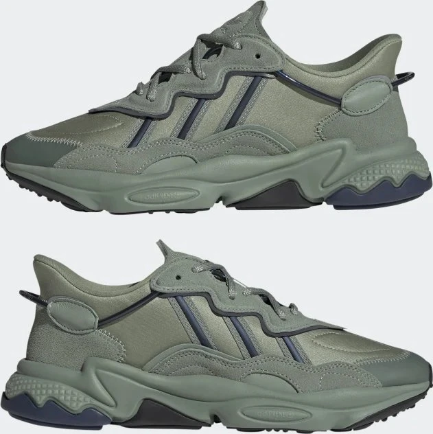 adidas Ozweego silver green/black blue met. (Herren)