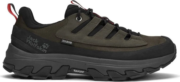 Jack Wolfskin Apex Hike Texapore Low obsidian moss (Herren)