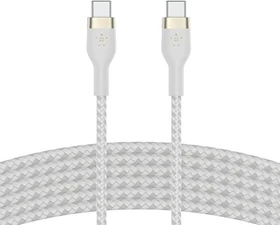 Belkin BoostCharge Pro Flex USB-C/USB-C Kabel 3.0m weiß