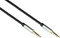 Python Audio Kabel, 3.5mm Klinke [Stecker] auf 3.5mm Klinke [Stecker], 4-polig, Textilmantel, schwarz, 1m Vorschaubild