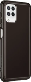Samsung Soft Clear Cover für Galaxy A22 schwarz