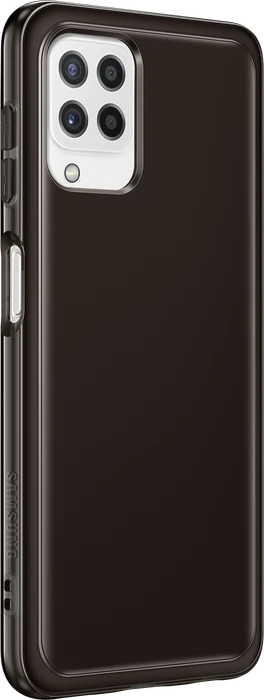 Samsung Soft Clear Cover für Galaxy A22 schwarz