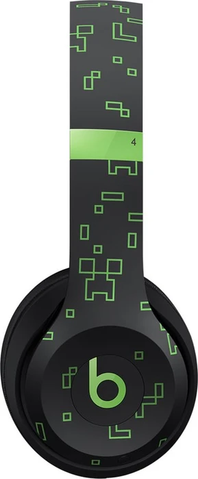 Apple Beats Solo 4 Minecraft Special Edition Charged Black