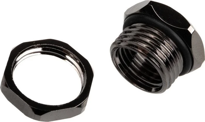 XSPC Gehäusedurchführung G1/4" schwarz verchromt