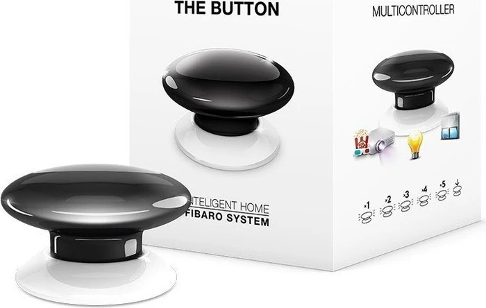 Fibaro The Button schwarz, Apple HomeKit