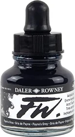 Daler Rowney FW Acrylic Ink payne's grey, 29.5ml