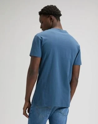 Lee Slim Ultimate Pocket T-Shirt kurzarm academy blue (Herren)