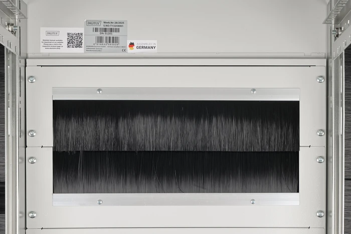 Digitus Professional Unique Light Serie 19" Netzwerkschrank 42HE, Glastür, IP20, RAL 7035, 1000mm tief