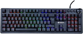 Nacon CL-520 Mechanical Keyboard, LEDs RGB, schwarz, Outemu Red, USB, DE