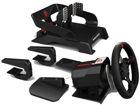 MadCatz Pro Racing Force Feedback Lenkrad und Pedale (Xbox One)