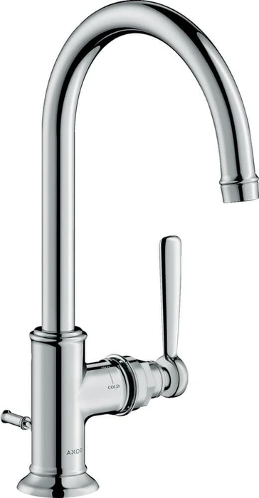 Hansgrohe Axor Montreux Einhebel-Waschbeckenarmatur 210 mit Hebelgriff und Ablauffernbedienung brushed bronze