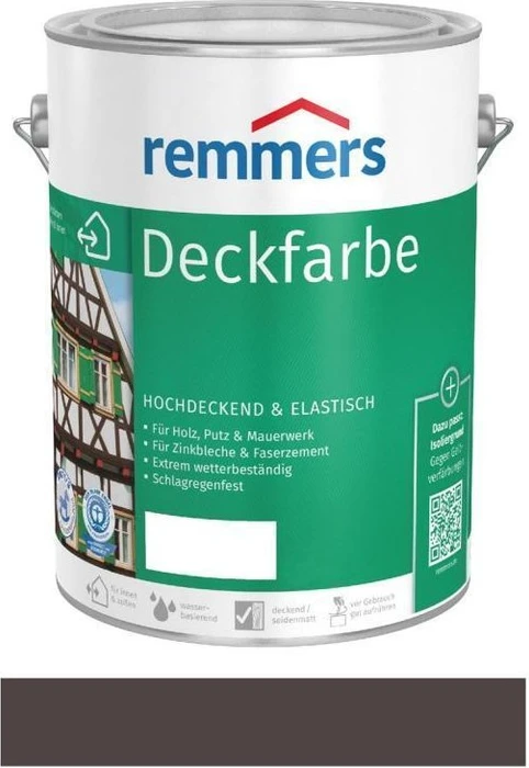 Remmers Deckfarbe tabakbraun, 2.5l
