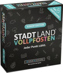 Stadt Land Vollpfosten - Das Kartenspiel - Junior Edition "Jeder Punkt zählt"