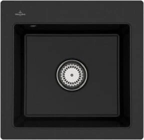 Villeroy & Boch Subway 50 S flat flächenbündig Becken mittig chromite