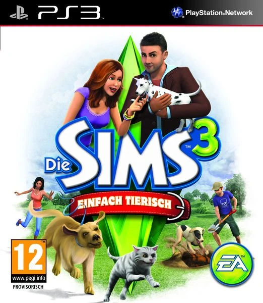 Die Sims 3 - Einfach tierisch (Add-on) (PS3)