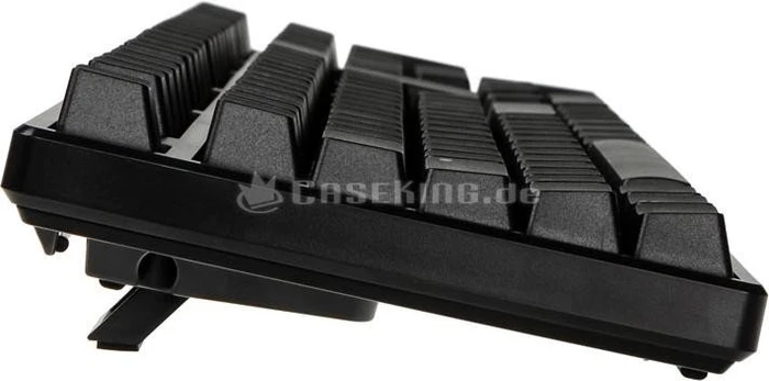 Ducky One PBT, LEDs blau, schwarz, MX BLUE, USB, DE