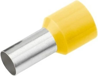 Cimco Aderendhülse isoliert, Querschnitt 1,5 mm², Hülsenlänge 18 mm, rot, 100 Stück