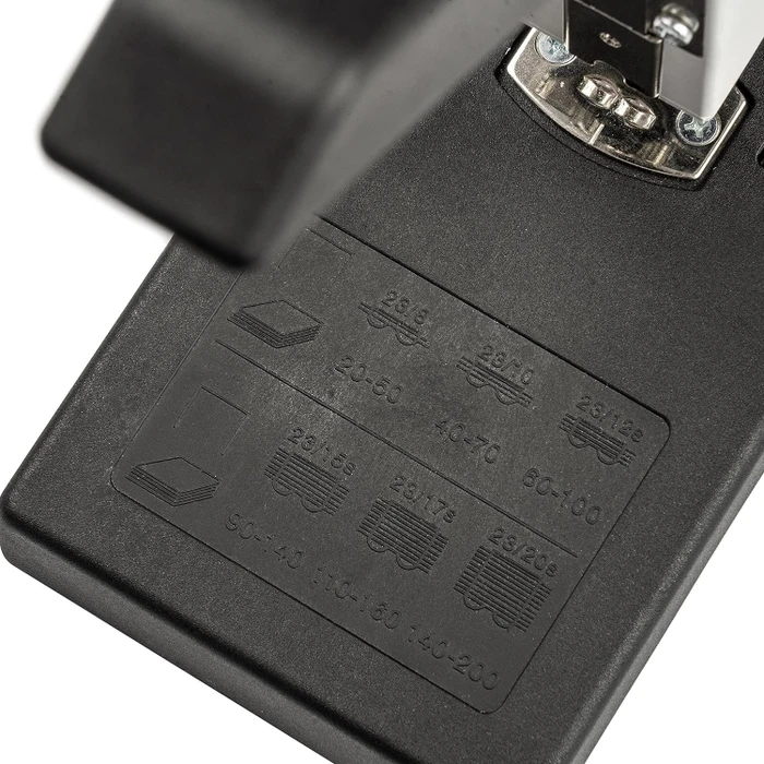 SAX Skre117/120 lang Blockheftgerät, schwarz/blau