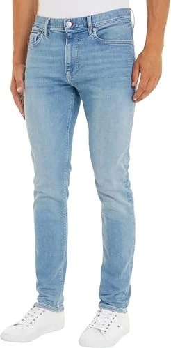 Tommy Hilfiger Bleecker Slim mit Fade-Effekt Jeans maui blue (Herren)