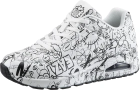 Skechers UNO Process Sketch weiß/schwarz (Damen)