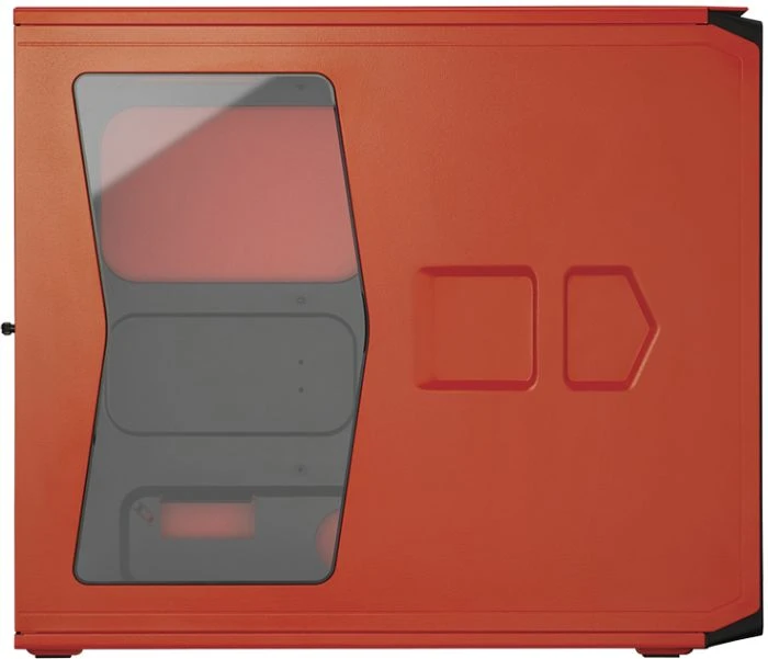 Corsair Graphite Series 230T orange, Acrylfenster
